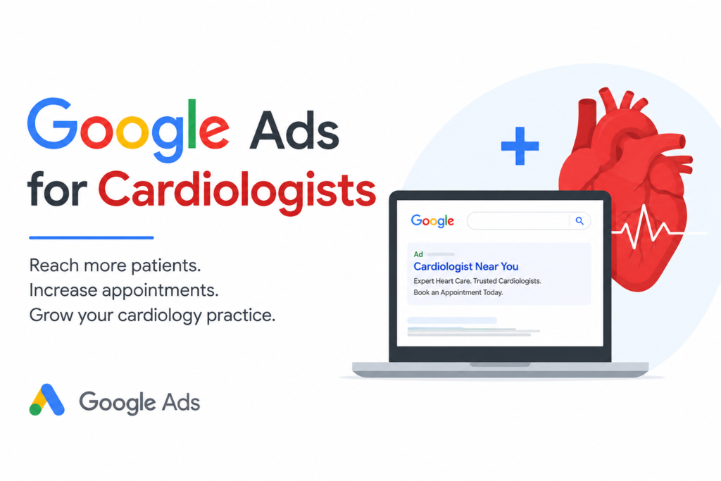 Google Ads for cardiologists.