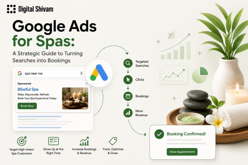 google ads for spas