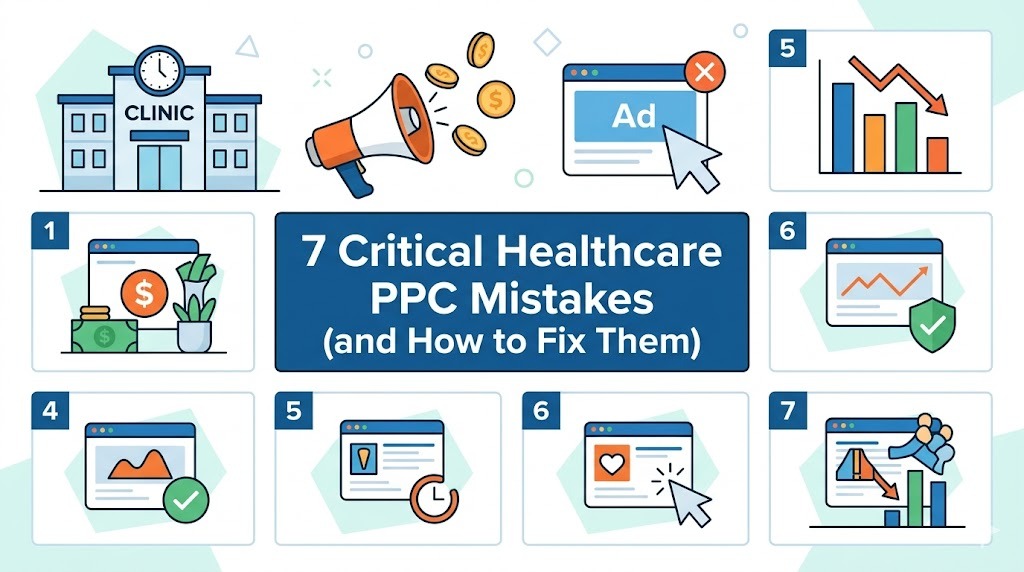 healthcare PPC mistakes